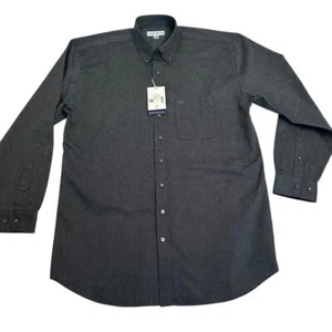 Cutter & Buck Men's Large Gray Button Down Long Sleeve Size Large - Picture 1 of 9