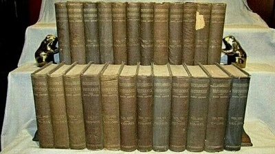 Encyclopedia Britannica 9th edition 1875 24 vols original cloth - Image 1 of 4