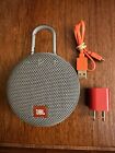 JBL Clip 3 Gray Portable Bluetooth Speaker Pre-owned.
