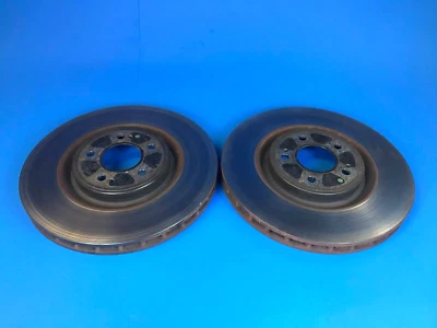 08-15 MITSUBISHI LANCER EVOLUTION GSR EVO X FRONT BRAKE ROTORS STOPTECH - Image 1 of 4