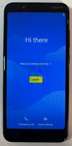 Nokia 2 V Tella TA-1221 Verizon Locked Cell Phone Blue (A Grade) - Afbeelding 1 van 4