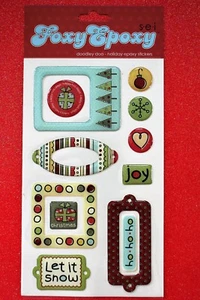 SEI "FOXY EPOXY - DOODLEY DOO STICKERS" 728129 - Picture 1 of 1