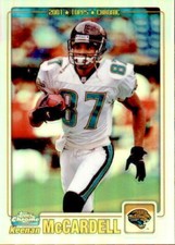  2001 Topps Chrome Refractors /999 Football - Pick Your Card