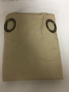 Eclipse Microfiber 42" x 62" Thermaback Grommet Blackout Window Panel,Beige Used - Picture 1 of 3