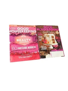 Lot Of 2 Vintage Good Housekeeping Magazines Sept & Nov 2015 Thanksgiving - Picture 1 of 9