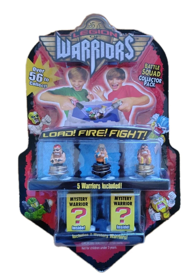 Legion Of Warriors Spinning Tops Battle Squad Pack 2015 Big Time Toys Nuevo  Foto 1 de 2