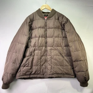 Vintage Steppjacke Herren XL Marke Walls braun Bombermantel - Bild 1 von 15