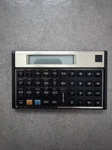 Hewlett Packard HP 12C Gold Finanzrechner Taschenrechner - Bild 1 von 3