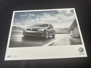 2011 VW Golf GTI Brochure Volkswagen GTI SR NAV Autobahn Sales Catalog Prospekt - Picture 1 of 6