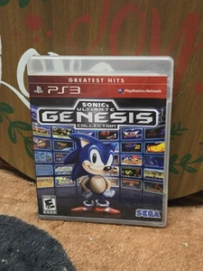 PLAYSTATION 3 PS3 SONIC HEDGEHOG ULTIMATE GENESIS COLLECTION RARE PS1 PS2 SEGA - Picture 1 of 3