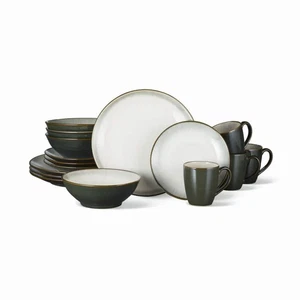 Sango Novelle 16-teiliges Casual Moss Porzellan Geschirrset (Service für 4) - Bild 1 von 7