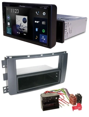 Pioneer DAB MP3 Bluetooth USB Autoradio für Smart ForTwo 451 ForFour 454 Quadloc - Bild 1 von 4