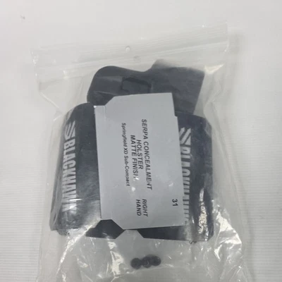 BlackHawk CQC Serpa Holster Springfield XD SC Mod 2 SC Sub Compact 410531BK-R RH - Image 1 of 2