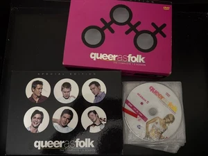 Queer as Folk The Complete 1-5 Seasons DVD 24 Disc Set, Special Edition Region 1 - Picture 1 of 5