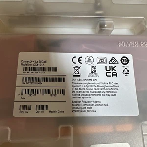 I MCX4121A-ACAT MELLANOX CX4121A CONNECTX-4 25GbE DP SFP28 PCIE 3.0 KARTA SIECIOWA - Zdjęcie 1 z 1