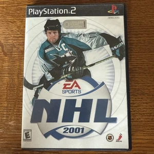 NHL 2001, 2000, PS2, Playstation 2 - Complete in Box — Tested Works - Picture 1 of 6