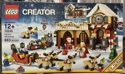 Santa's Workshop LEGO Creator набор #10245, новый запечатанный, снятый с производства, идея праздничного подарка - Изображение 1 из 2