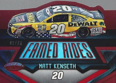 2016 Certified Famed Rides Mirror Red #12 Matt Kenseth /75 - RAC - Image 1 of 2