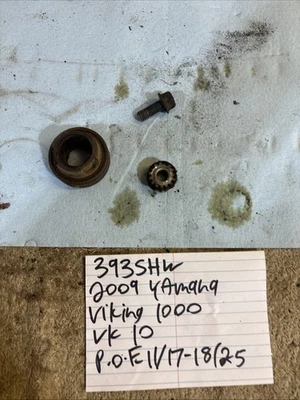 2009 Yamaha Viking 1000 VK 10 track driver bearing 393 - Image 1 of 4