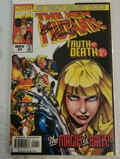New Mutants Truth or Death #1 Signed by Ben Raab NM COA Marvel Comics 1997