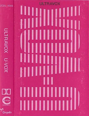 ULTRA VOX U-VOX CASSETTE CHRYSALIS ZCDL1545 with REMIXED TRACKS - Image 1 of 4