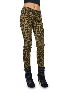 CALÇA JEANS TRIPP EMO GOTH ROCKER MARROM CHITA SELVA SKINNY CYBER PUNK IS9205P - Imagem 1 de 4