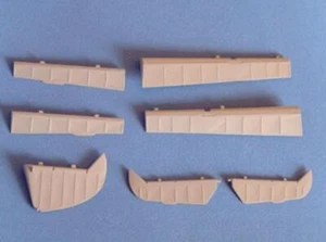 Eagle Parts 32033 1:32 Messerschmitt Bf-109E-1/3/7 Linen Covered Control Surface - Picture 1 of 1
