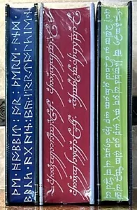 Herr der Ringe + Hobbit + Silmarillion von JRR TOLKIEN alle 3 DEKORIERT HC - Bild 1 von 4