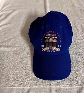 MLB NY Mets Nike Citi FIELD Inaugural Season 2009 Blue Baseball Cap - Picture 1 of 5