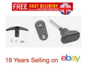 HENDERSON PREMIER Garage Door Front & Rear Handle 69mm Backplate Lock REPAIR KIT - Picture 1 of 18
