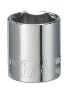 Craftsman 3/4 in. X 1/2 in. drive SAE 6 Point Standard Socket - Picture 1 of 1