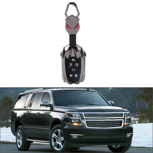 1x Black Remote Key Fob Shell Case Cover For Chevy Suburban Premier 2016-2020 - Picture 1 of 12