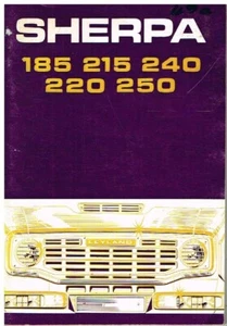 LEYLAND SHERPA 185 215 220 240 250 ORIG. 1978 INSTRUCTION & MAINTENANCE HANDBOOK - Picture 1 of 1