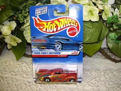 1999 Hot Wheels '41 Willys 2000 First Editions NIP   - Image 1 of 3