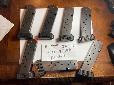 1 Б/У магазин HI POINT JHP 45 9 патронов 45 ACP - Изображение 1 из 4