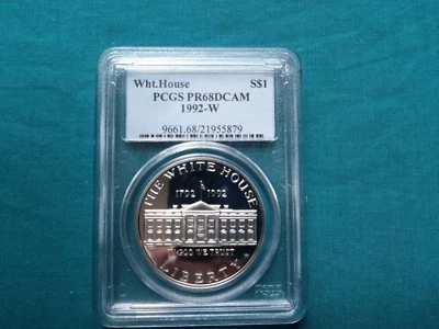 1992-W PCGS PR68DCAM White House #152 - Image 1 of 4