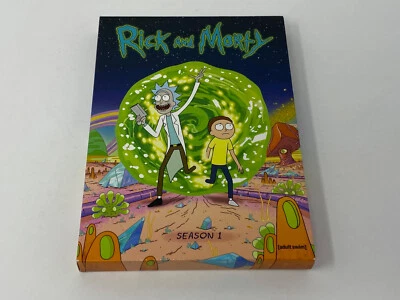 Rick And Morty Complete 1st Season DVD First Print w/ The Good Morty Barely Used - Image 1 of 4