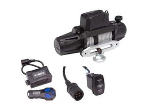 Kings Domin8r Xtreme 12,000lb Winch 7HP IP68+ In-Cab Remote + Wireless Remote - Picture 1 of 12