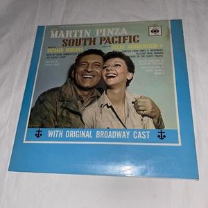 MARY MARTIN/ EZIO PINZA~SOUTH PACIFIC (BROADWAY CAST)~1980's UK VINYL LP 12” - Picture 1 of 5