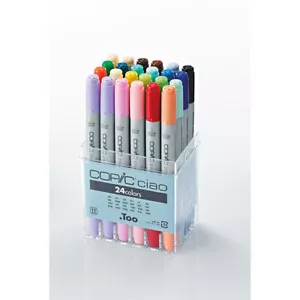 Copic Ciao Marker 24 Pen Set. Brand New. Only 1 at This Price! - Picture 1 of 1