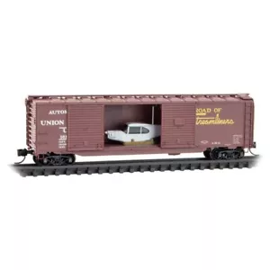 Micro Trains ~ N Scale ~ Union Pacific 50' Auto Boxcar ~ 07800031 - Picture 1 of 1