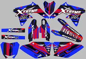 Graphic kit for Honda CR125 CR 125 1998-1999 decal stickers Dirt Bike lines - Foto 1 di 1