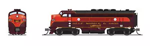 BLI 9210 N Scale EMD Diesel F3A Gulf Mobile & Ohio GM&O 884 Paragon4 (Sound/DC/D - Picture 1 of 2
