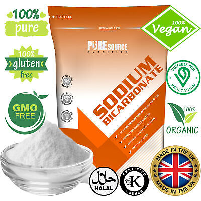 Sodium Bicarbonate Of Baking Soda Bicarb Vegan 100% Pure BP/USP Food Grade Fine  • 28.99£