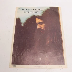 Isn't It I Pity Piano Voice Sheet Music George Harrison 1970 Harrisongs - Picture 1 of 4