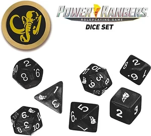 Power Rangers RPG: Black Dice Set - Picture 1 of 2