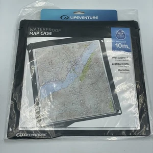 Lifeventure • Large Waterproof Map Case 33cm x 32cm • Lightweight/Durable Sealed - Picture 1 of 6