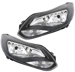 Scheinwerfer Set für Ford Focus 3 2011-2014 H1 H7 LWR Stellmotor Halogen - Bild 1 von 7