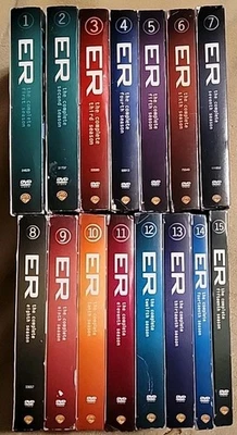 ER: The Complete Series DVD Seasons 1-15 LOT 1 2 3 4 5 6 7 8 9 10 11 12 13 14 15 - Image 1 of 4