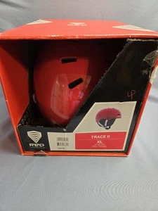 Red Trace II Red Snowboard Ski Skate Helmet Snow Size XL (61-63) - Picture 1 of 12